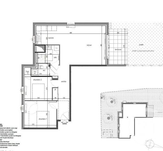 Appartement T3 à vendre  3 pièces - 69,43 m2 PENESTIN - 56