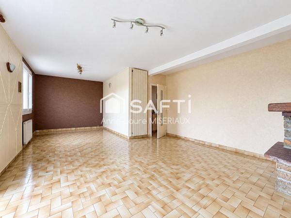 Maison de 100m², 4 chambres