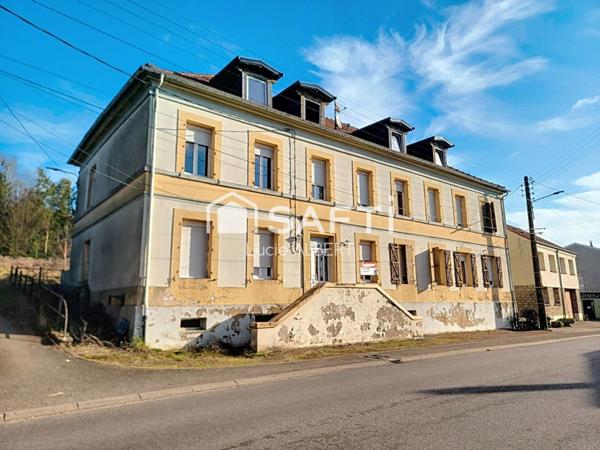 À vendre : Immeuble de rapport de 368 m² habitables avec fort potentiel à Grostenquin