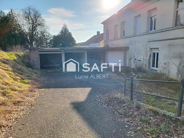 À vendre : Immeuble de rapport de 368 m² habitables avec fort potentiel à Grostenquin