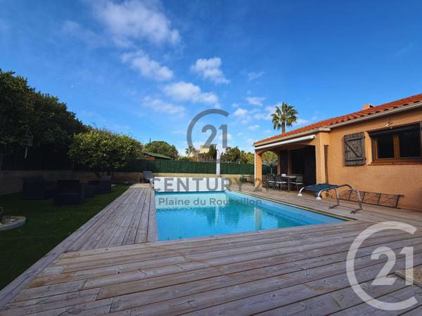 Maison à vendre  4 pièces - 100 m2 RIVESALTES - 66