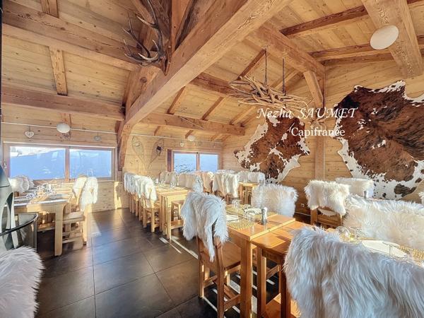 Fonds de commerce à vendre LE GRAND BORNAND (74), bar, restaurant, chambres d'Hôtes, terrasse, veranda, piste de ski, sud, chalet, pôele à bois, cheminée,