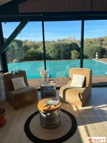 Villa plain-pied, clé en main, piscine & studio