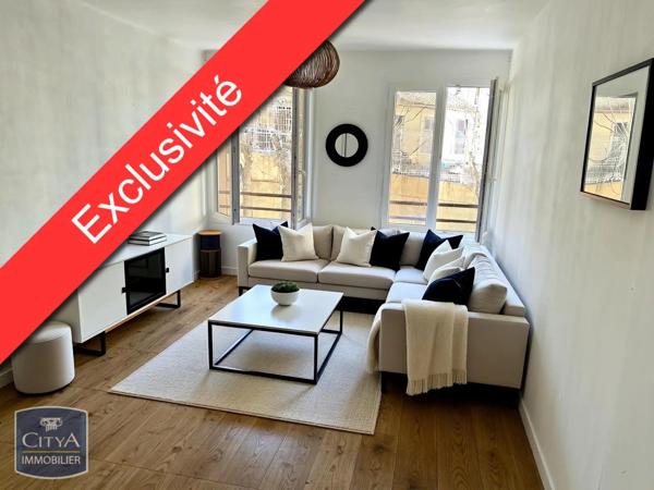 Appartement à vendre 3 pièces 46m² Marseille 4e Arrondissement (13004)