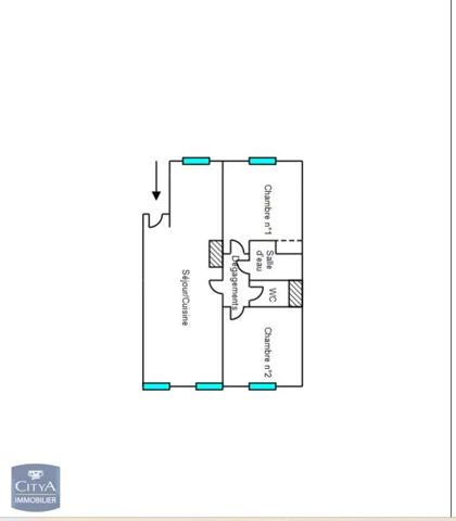 Appartement à vendre 3 pièces 46m² Marseille 4e Arrondissement (13004)