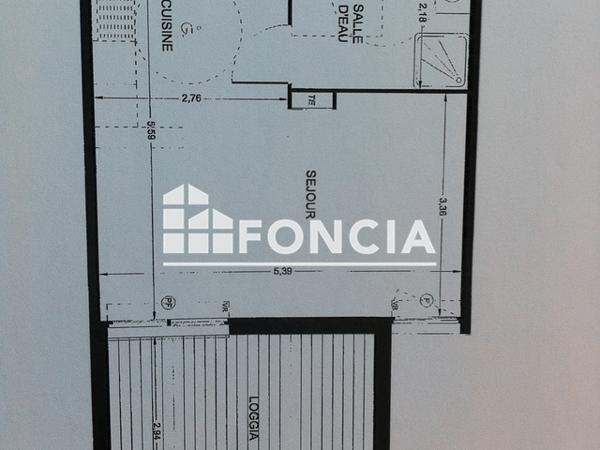 Location Studio 28.7 m² - 420 RUE FRA ANGELICO Montpellier 34000