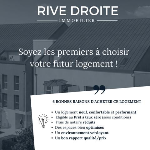 Vezin-le-Coquet (35132) VEZIN LE COQUET - PLEIN CENTRE - T2 et T3 avec balcon, terrasse ou jardin et stationnement