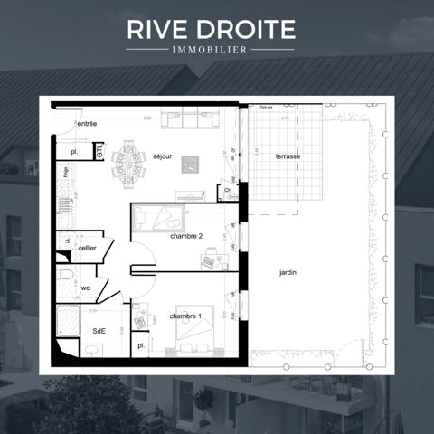 Vezin-le-Coquet (35132) VEZIN LE COQUET - PLEIN CENTRE - T2 et T3 avec balcon, terrasse ou jardin et stationnement