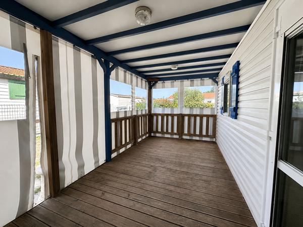 Terrain + chalet de 47 m2 à dix minutes des plages