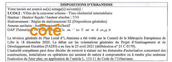 Vente Terrain300 m² - HEM (59510)