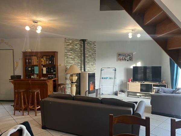 Maison de 113m² à Brain-sur-Longuenée avec vie de plain-pied