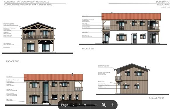 Maison à vendre    6 pièces •  Saint-Julien-en-Born