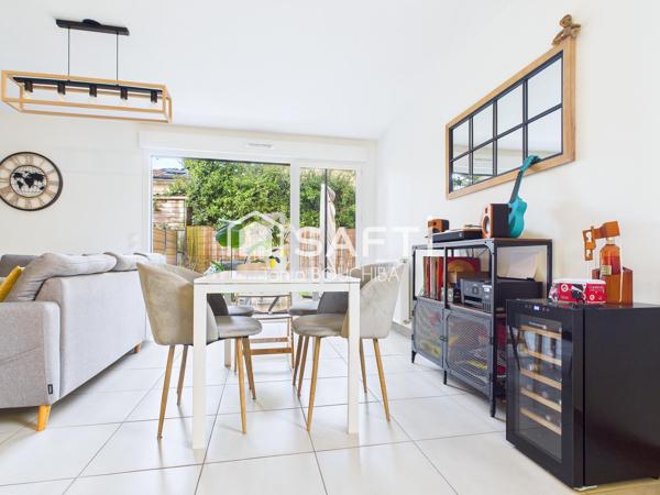 Maison contemporaine 2024, jardin intime