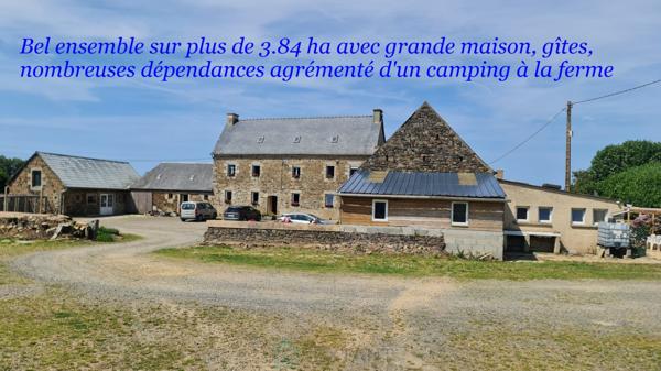 Propriété multifonctionnelle sur 3,5 ha — Entre Paimpol et Guingamp/Perros-Guirec, à 20 min des plages de granit rose