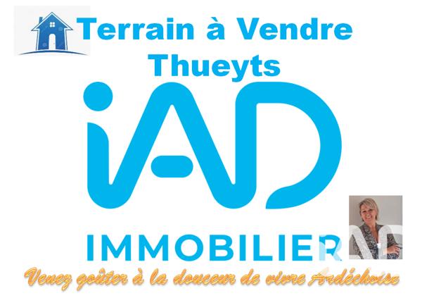 Terrain à vendre 1 331 m² Thueyts