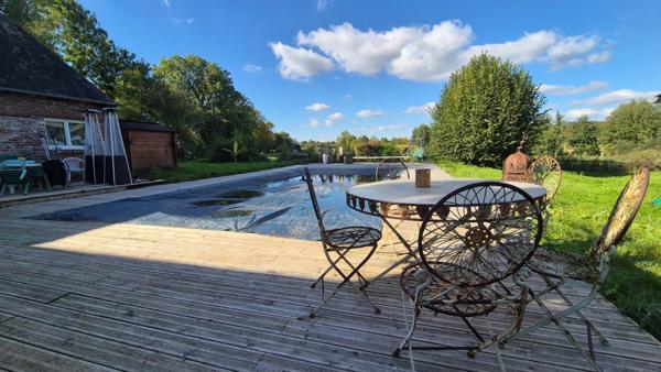 Maison avec piscine 165m2 9 pièces proche FORGES-LES-EAUX (76)