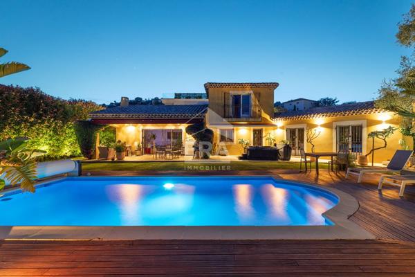 Villa - Hauteurs Golfe Juan- 10 mn de la mer
