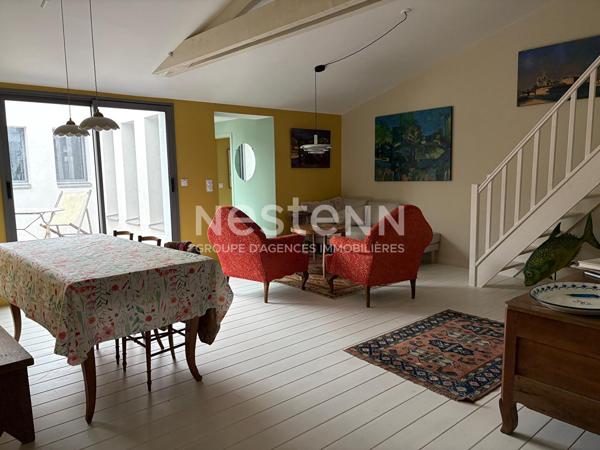Superbe appartement meublé de 94 m² avec patio ! Plein centre de Sarzeau