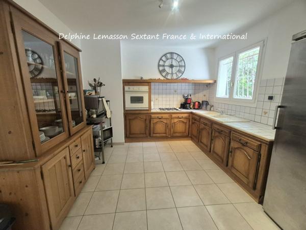 Charmante maison de plain-pied avec jardin arboré et garage, à 5kms de Duras