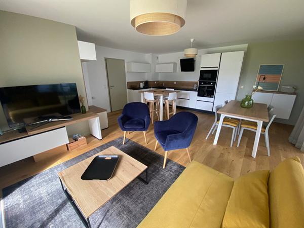 Concarneau appartement T3 de 68 m² avec un jardin de 148 m² entre plages et centre ville