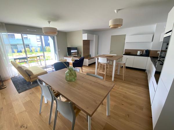 Concarneau appartement T3 de 68 m² avec un jardin de 148 m² entre plages et centre ville