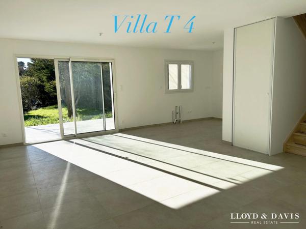 VENTE VILLA NEUVE T4 ROQUEVAIRE