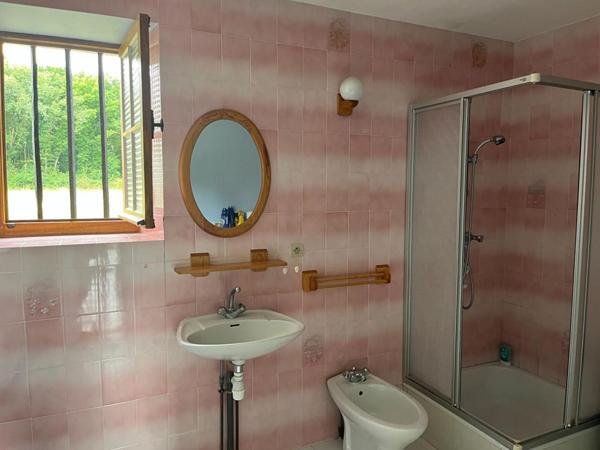 Maison de plain pied de 105 m2 à Fleuré , 2 chambres , grand terrain, garage, atelier ,appentis