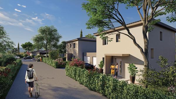 Nouveauté à vendre FOLLELI ! Promotion de 4 villas T4 neuves, jardin ,garage