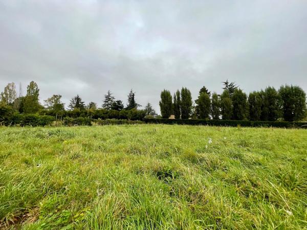 Terrain plat constructible viabilisé