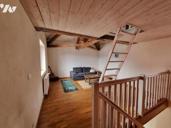 Appartement de type 4 en duplex et rez de terrasse 