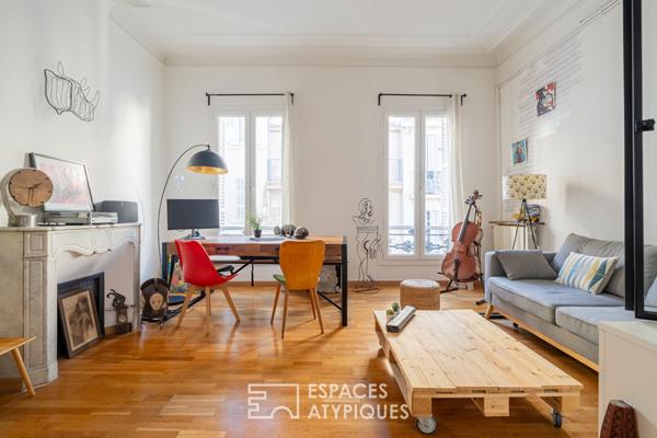 Appartement lumineux aux Réformés – Cachet et art de vivre urbain