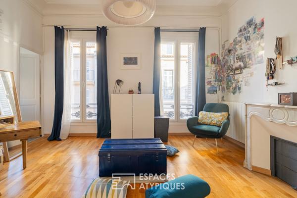 Appartement lumineux aux Réformés – Cachet et art de vivre urbain