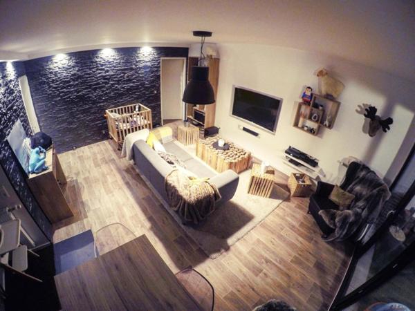 Appartement 4 pièces 3 chambres de 88 m2 avec balcon cave et parking au sous sol ECO QUARTIER GENNEVILLIERS