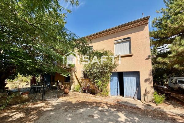 Maison T6, sur terrain de 4100 m² en campagne