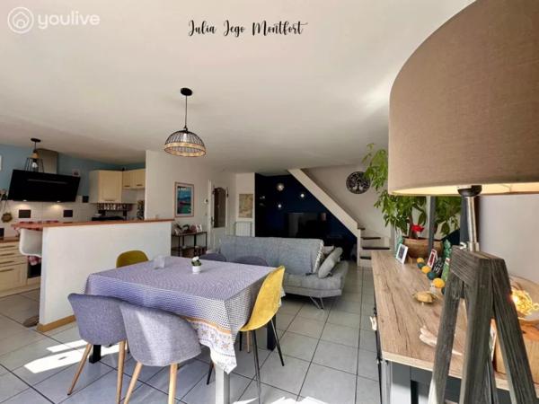 Beau duplex 3 chambres bourg de Saint Herblain