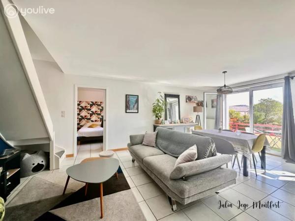 Beau duplex 3 chambres bourg de Saint Herblain