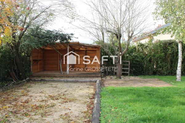 Maison 84m² sur terrain de 764m²