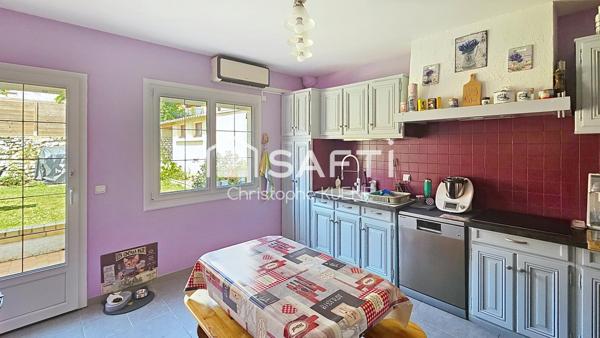 belle maison 193m2+garage sur terrain 1193m2