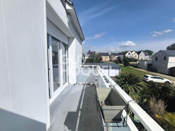 Appartement 3 pièces duplex avec garage à Vannes