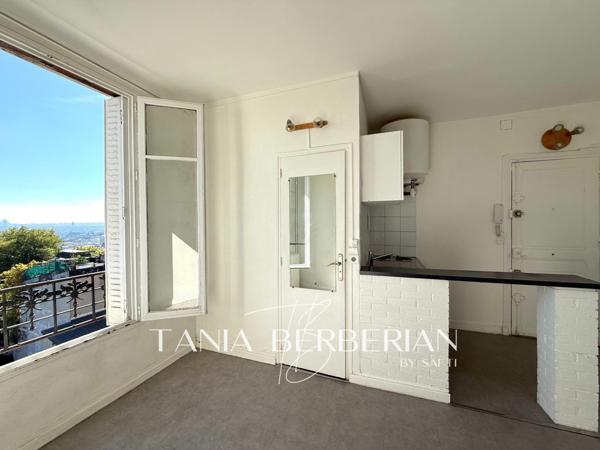 Studio - 16m2 - Proche Transports - Vue Paris