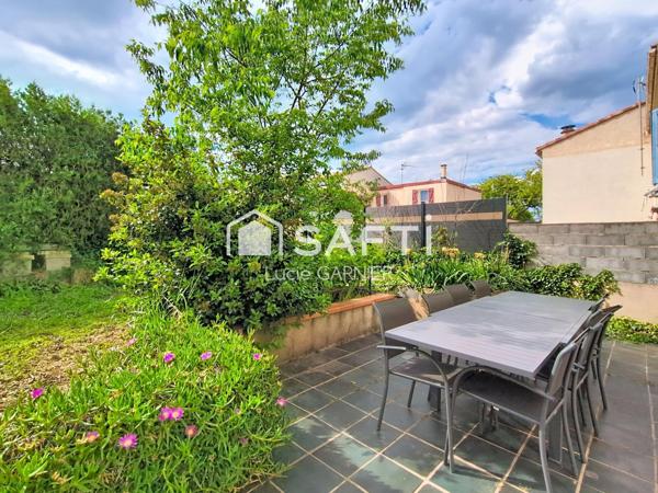 Maison 5 pièces avec jardin et stationnement