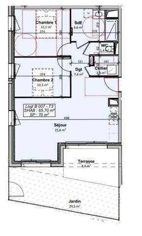 Appartement à vendre 3 pièces 66 m² Givrand