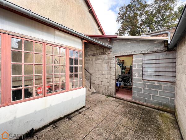 Maison de ville 5 pièces - 110 m2 avec cour et garage