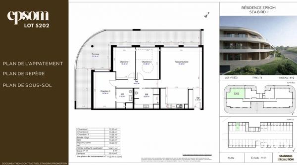 Appartement (neuf) à vendre 7 pièces 104 m² Saumur
