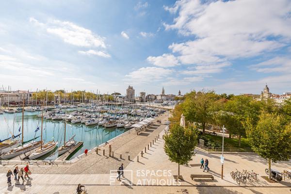 Tableau vivant sur le port de La Rochelle