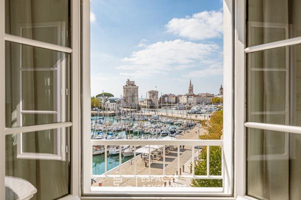 Tableau vivant sur le port de La Rochelle
