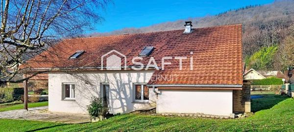 Maison familiale au calme près de Besançon