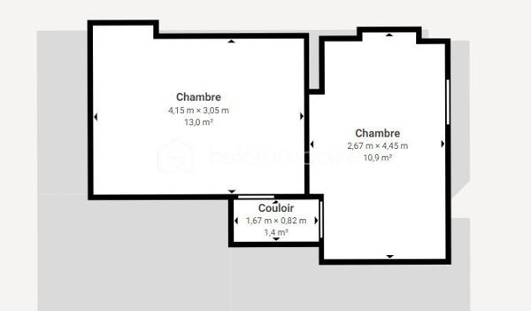 Maison de village de 77 m²