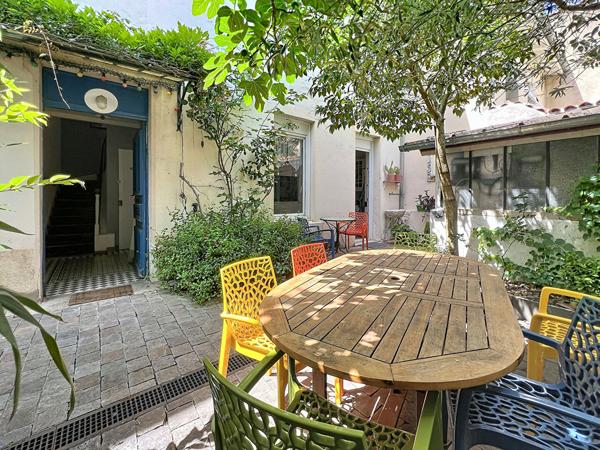 Valence Lamartine Maison de charme 6 pièces de 150m² avec cour végétalisée et stationnement