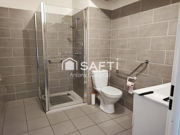 Appartement T1 bis, de 35 m², en résidence séniors